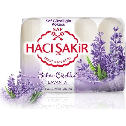 Hacı Şakir Güzellik Sabunu Lavanta 4*70gr
