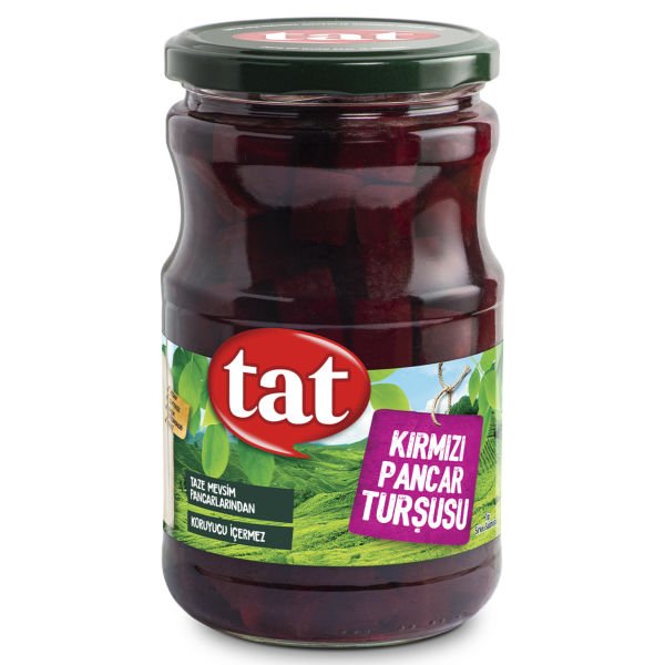 Tat Kırmızı Pancar Turşusu 680gr cam