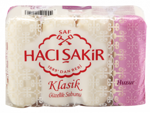 Hacı Şakir Güzellik Sabunu Huzur 4*70gr