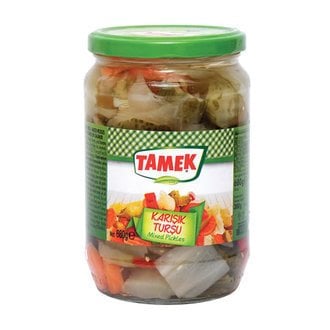 Tamek Karışık Turşu 680gr cam