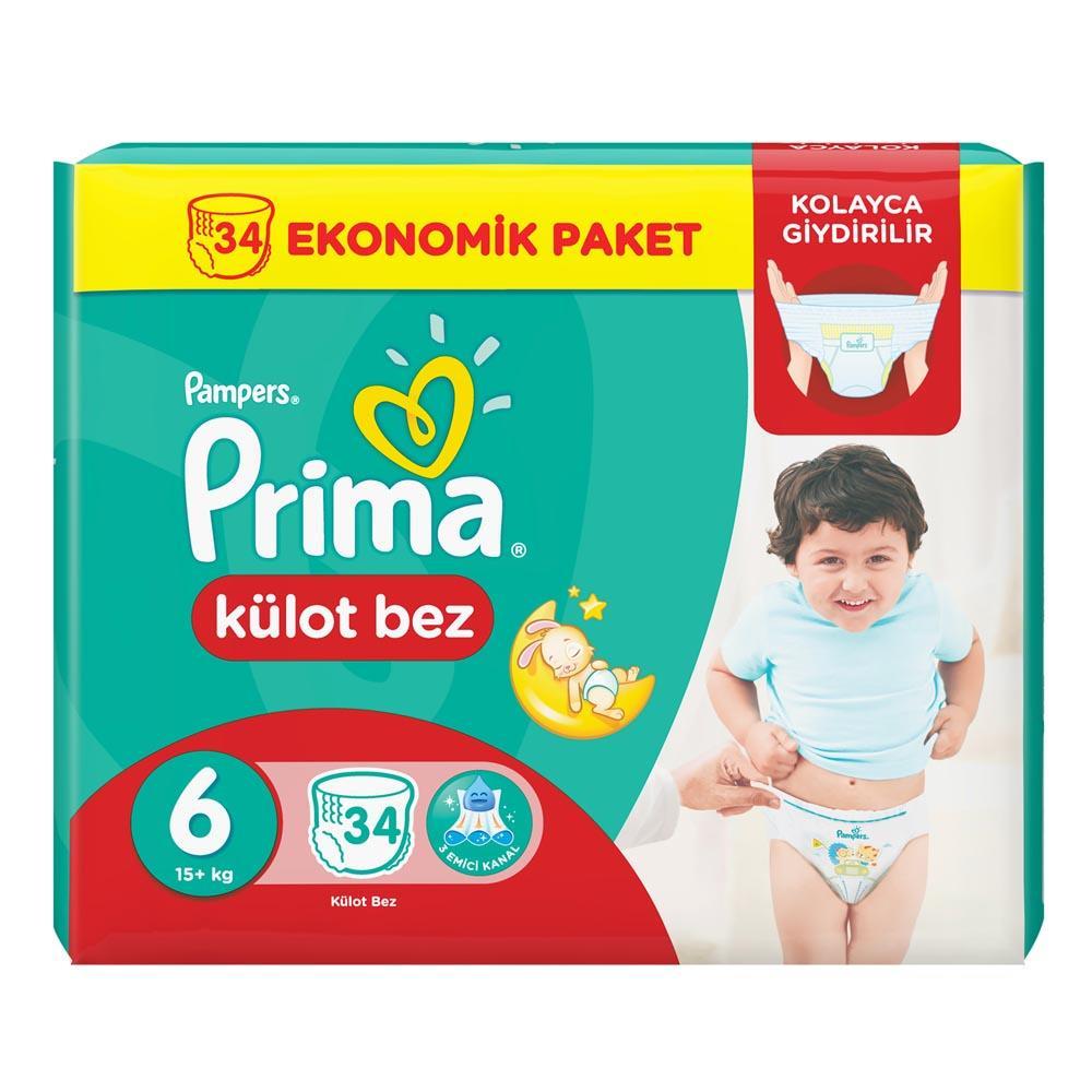 Prima Pants Külot Bez Jumbo Boy 6 Beden 15+kg