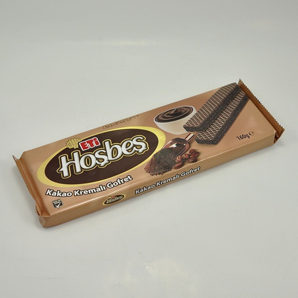 Eti Hoşbeş Kakao Kremalı Kakaolu Gofret 142gr