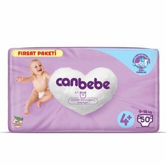 Canbebe Fırsat Paket 4+ Beden 9-16kg