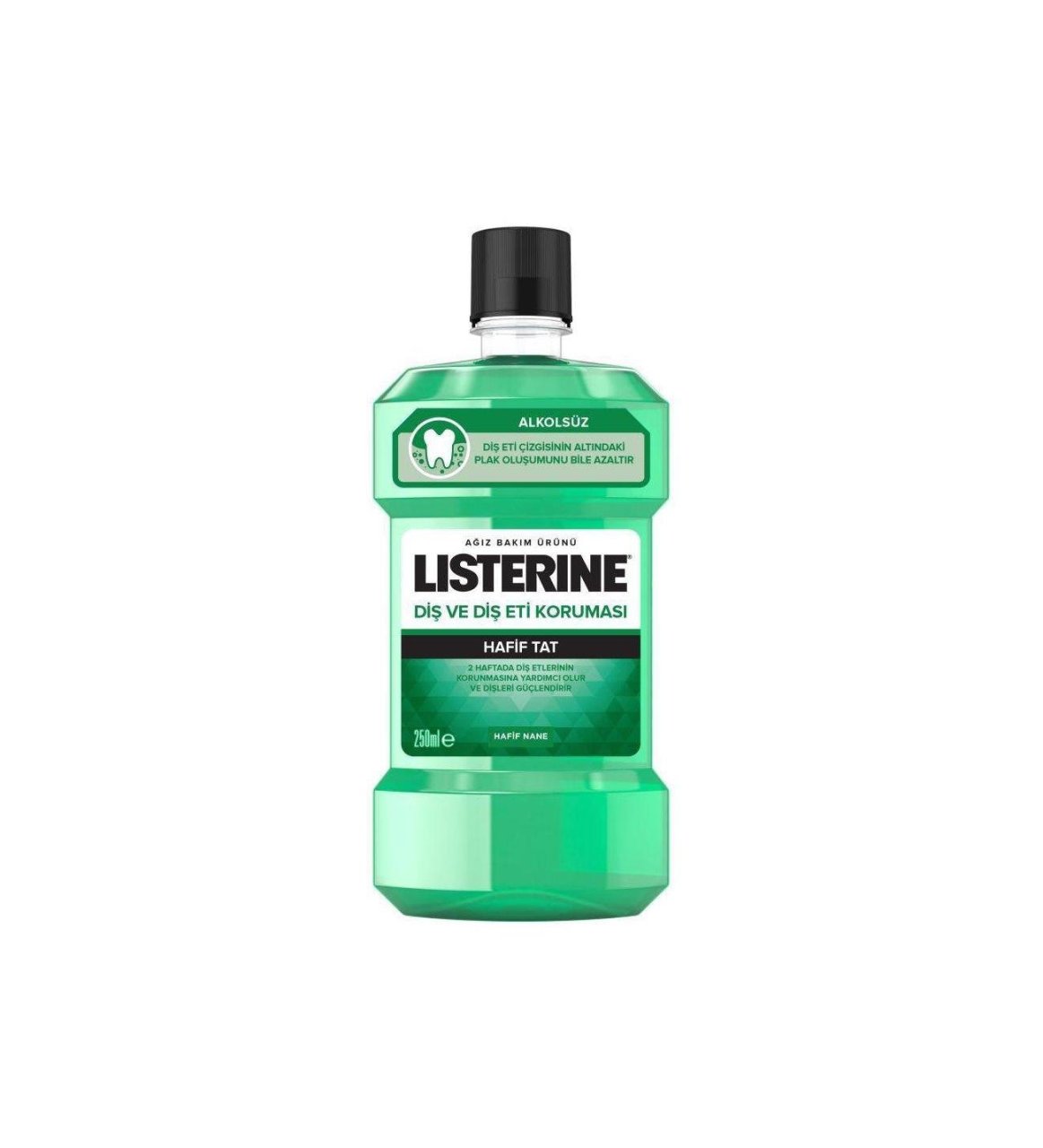 Listerine Ağız Çalkalama Suyu Diş ve Diş Eti Koruması Hafif Tat 250ml