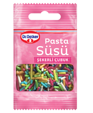Dr. Oetker Pasta Süsü Şekerli Çubuk 10gr
