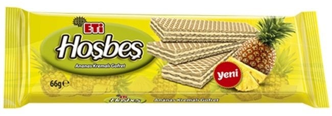 Eti Hoşbeş Ananas Kremalı Gofret 66gr