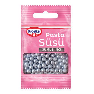 Dr. Oetker Pasta Süsü Gümüş İnci 10gr