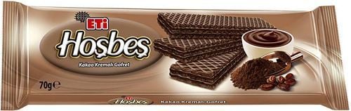 Eti Hoşbeş Kakao Kremalı Kakaolu Gofret 70gr