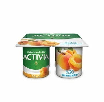 Activa Kayısı Yoğurt 4*100gr