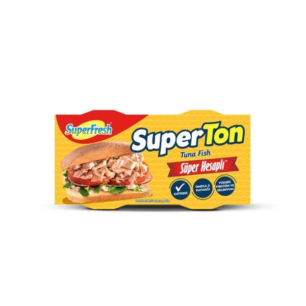 Süperfresh Ton Balığı Ayçiçekyağlı 2x135gr