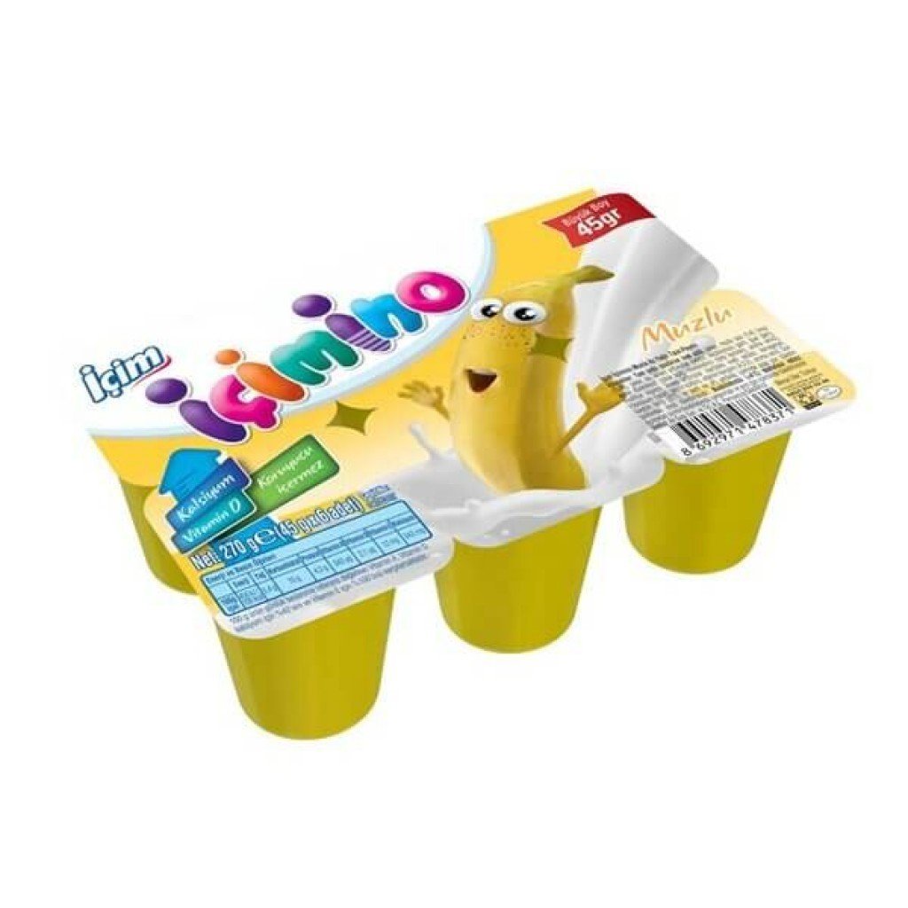 İçim İçimino Muzlu Yoğurt 6x40gr