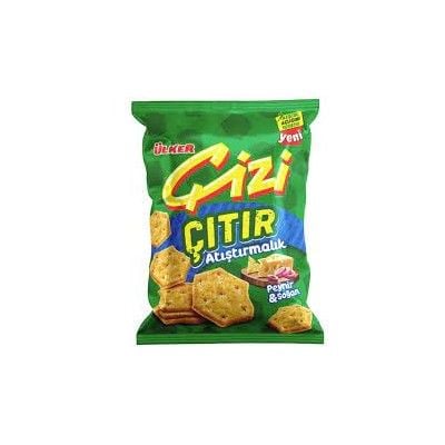 Ülker Çizi Çıtır Atıştırmalık Peynir, Soğan 80gr