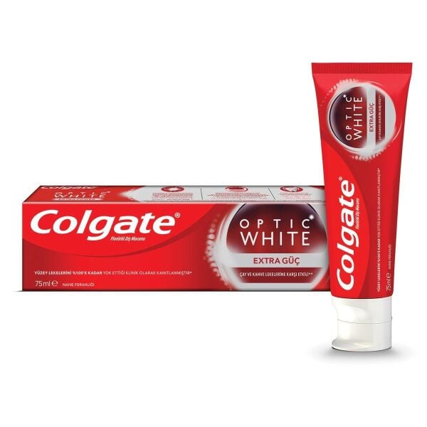 Colgate Diş Macunu Optic White Parıldayan Beyazlık 2x50ml