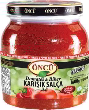 Öncü Domates Biber Karışık Salça 1600gr pet