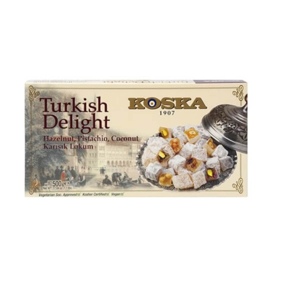 Koska Karışık Çerezli Lokum 500 Gr
