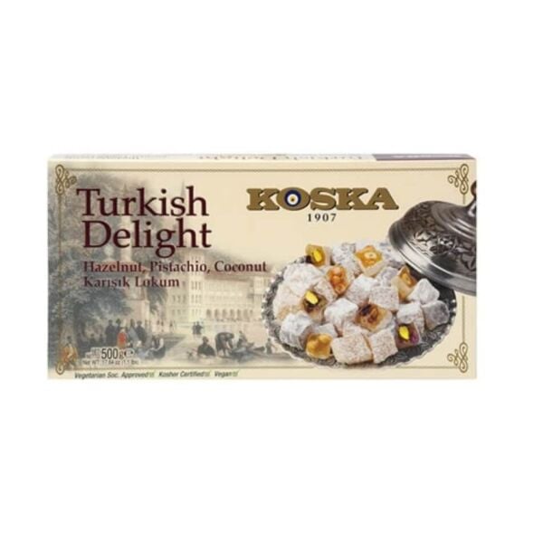 Koska Karışık Çerezli Lokum 500 Gr