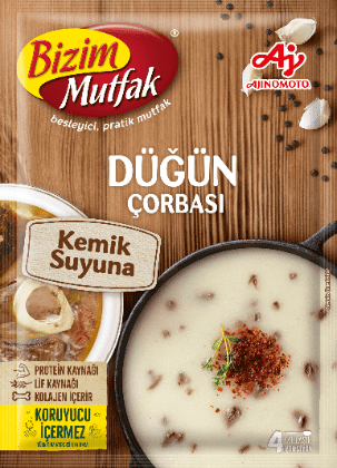 Bizim Mutfak Kremalı Düğün Çorbası 4 Kişilik