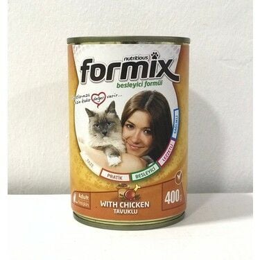 Nutritious Formix Yetişkin Kedi Konserve Maması Tavuklu 400gr