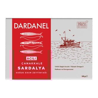 Dardanel Çanakkale Sardalya Acılı 105gr
