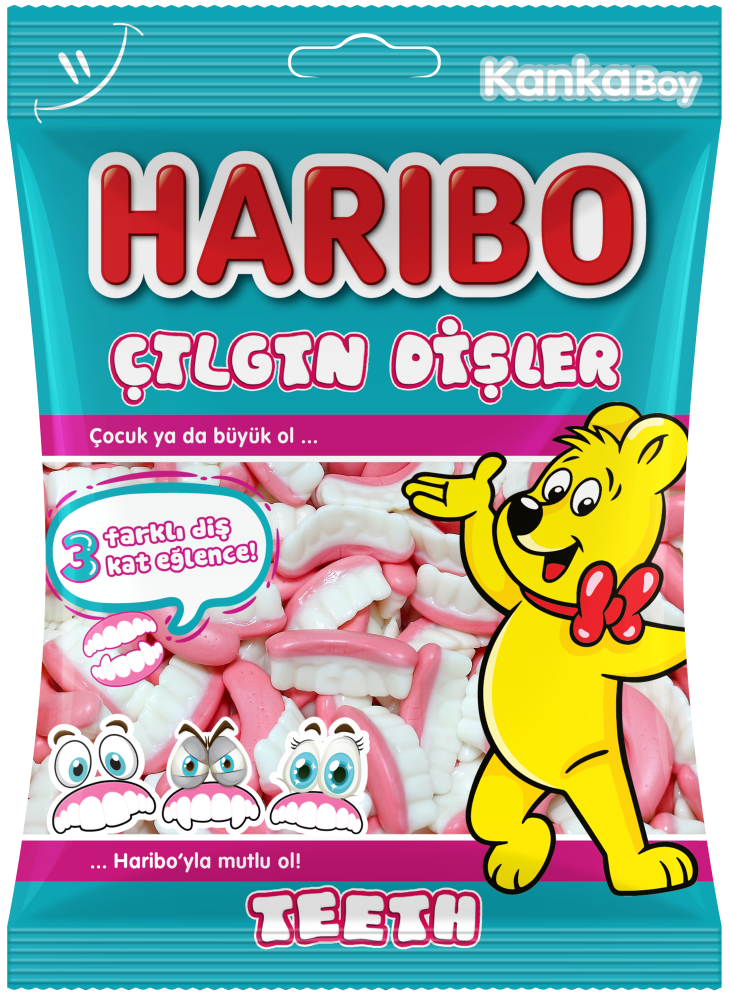 Haribo Çılgın Dişler 80gr
