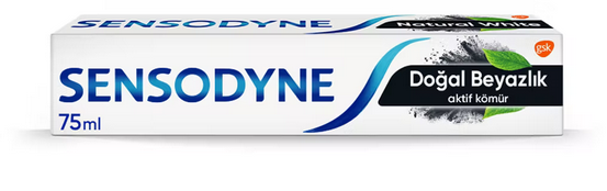 Sensodyne Doğal Beyazlık Aktif Kömür Diş Macunu 75ml
