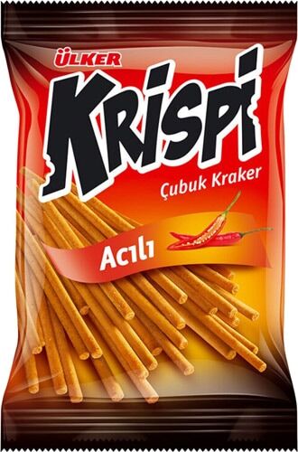 Ülker Krispi Çubuk Kraker Acılı Kraker 40gr