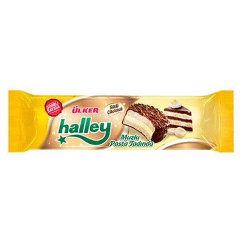 Ülker Halley Muzlu Pasta Tadında 66gr