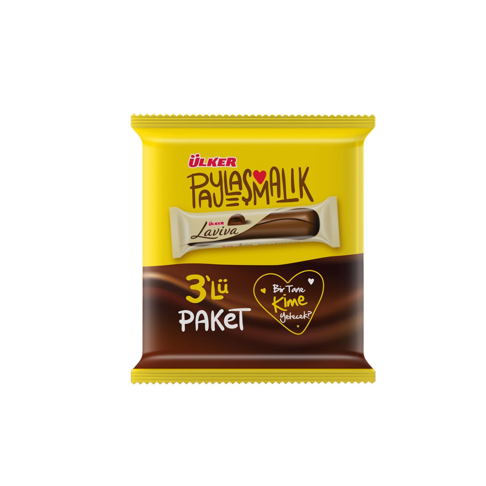 Ülker Laviva Dolgulu ve Bisküvili Bar 3 x 35 gr