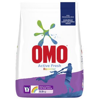 Omo Matik Active Fresh Renkliler 5500gr
