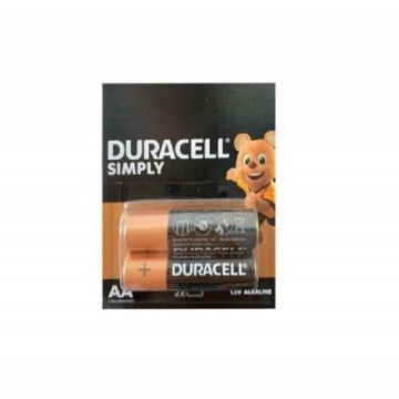 Duracell Kalem Pil 2li (LR6/MN1500)