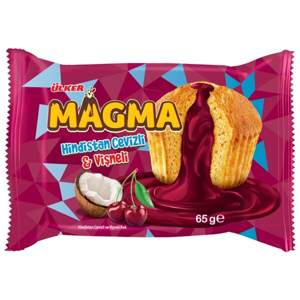 Ülker Dankek Magma Hindistan Cevizli Vişneli 65gr