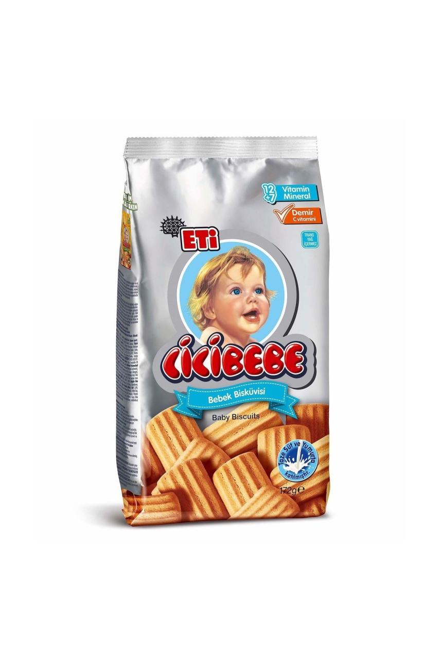 Eti Cicibebe Bebek Bisküvisi 172gr