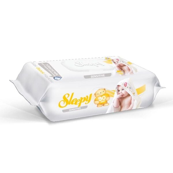 Sleepy Islak Havlu Sensitive 90lı