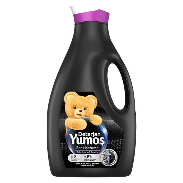 Yumoş Sıvı Deterjan Siyah Giysiler İçin 2520ml