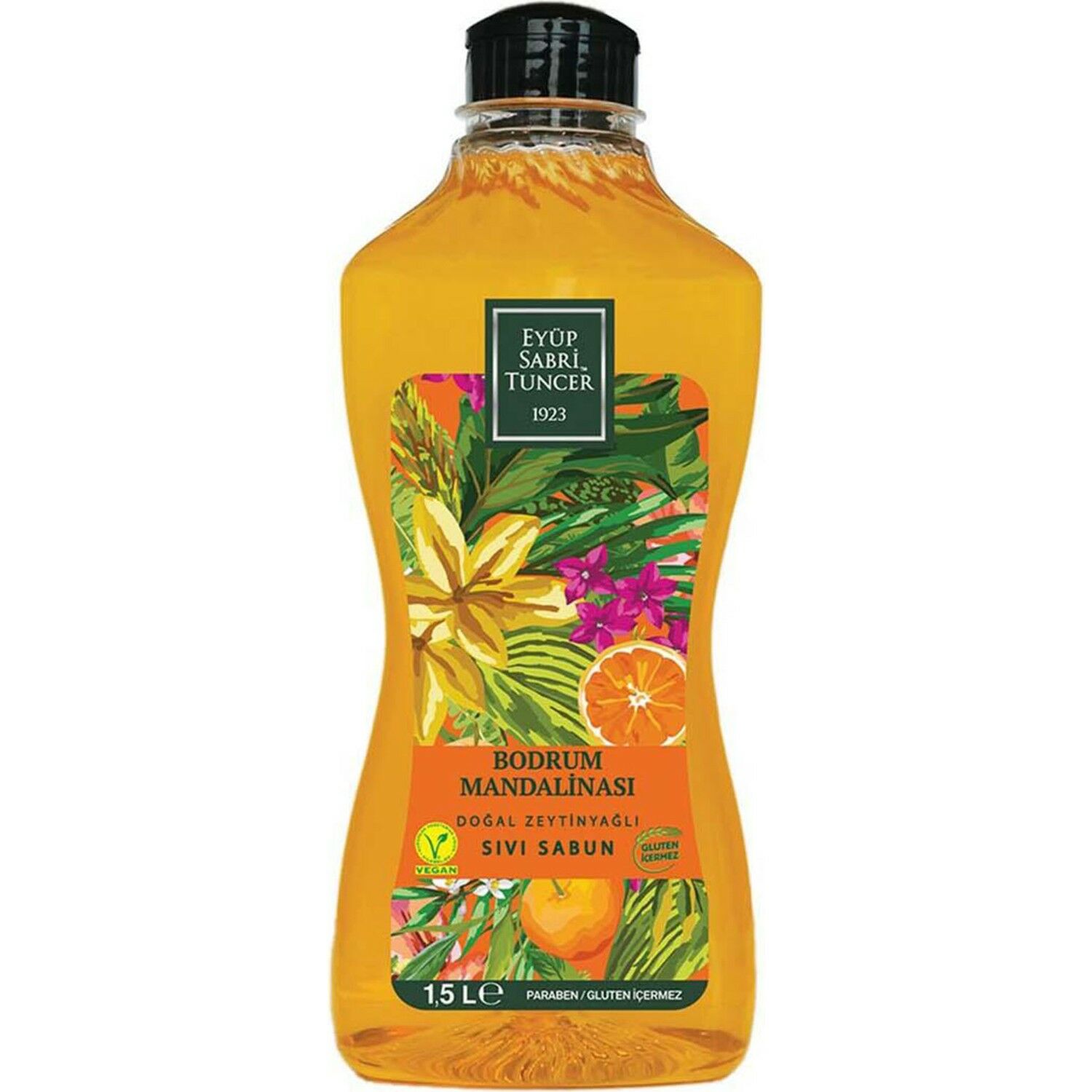 Eyüp Sabri Tuncer Bodrum Mandalinası Sıvı Sabun 1500ml