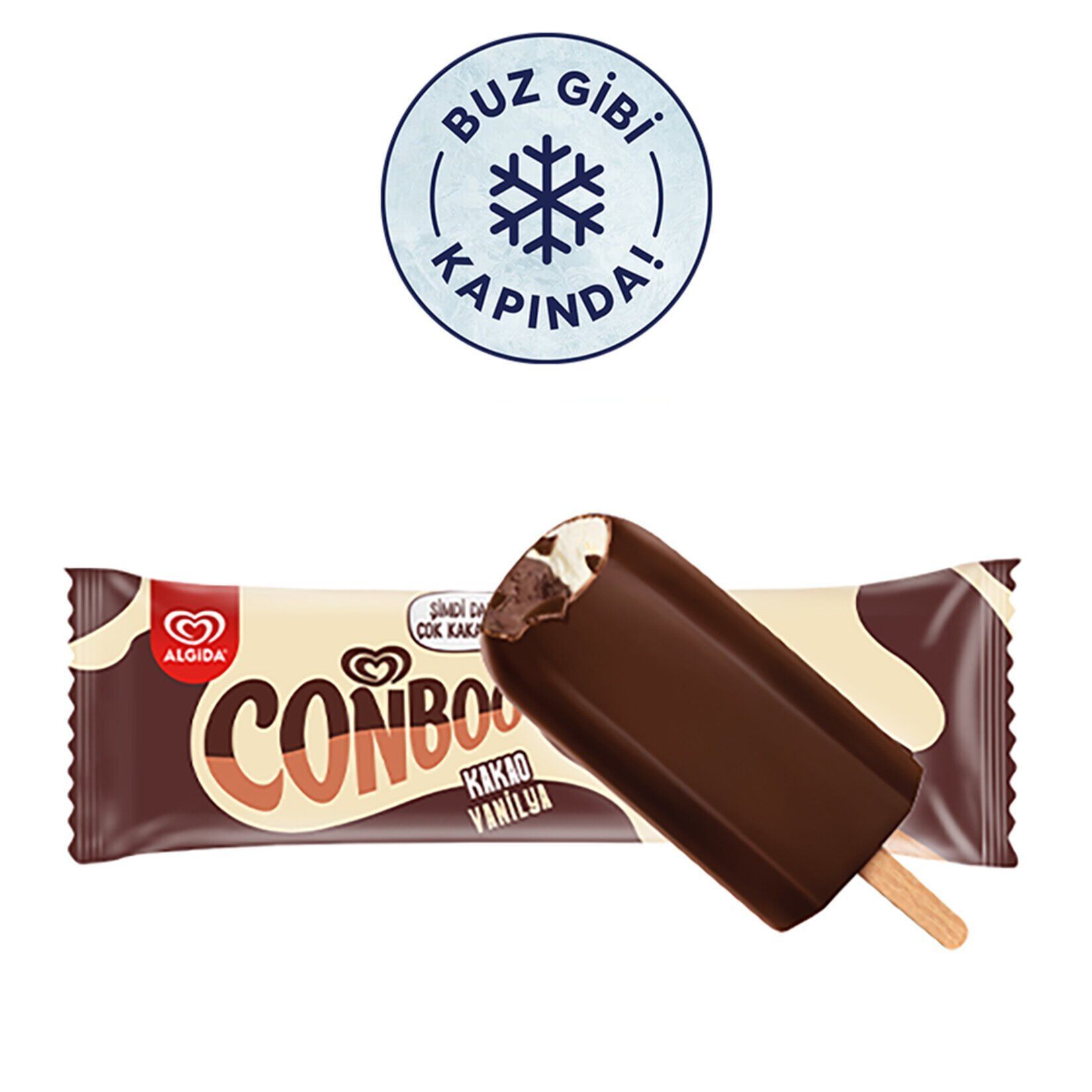 Algida Viennetta Stick Çikolata Vanilya Dondurma 60ml