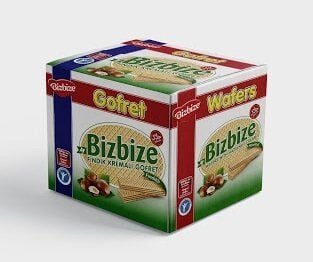 Bizbize Fındık Kremalı Gofret 1020gr
