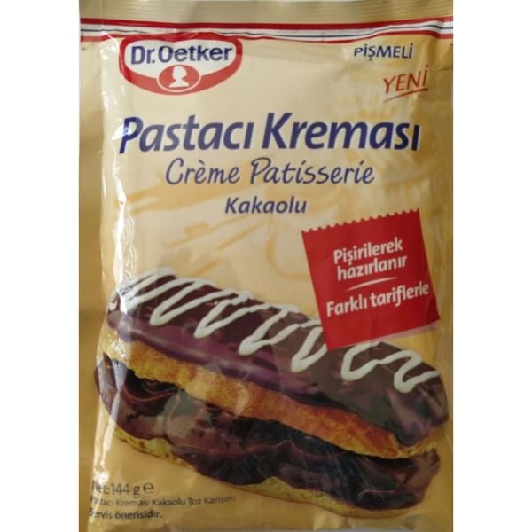 Dr. Oetker Pastacı Kreması Kakaolu Pişmeli 144gr