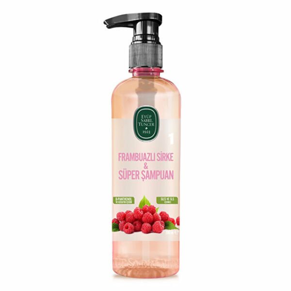 Eyüp Sabri Tuncer Frambuazlı Sirke & Süper Şampuan 500ml