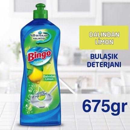 Bingo Bulaşık Deterjanı Dalından Limon 675gr