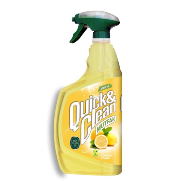 Eyüp Sabri Tuncer Quick Clean Limon Yağı Sirkeli Çok Amaçlı Yüzey Temizleyici Sprey 1000ml