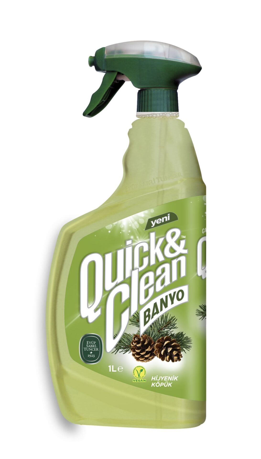 Eyüp Sabri Tuncer Quick Clean Çam Yağı Sirkeli Çok Amaçlı Yüzey Temizleyici Sprey 1000ml