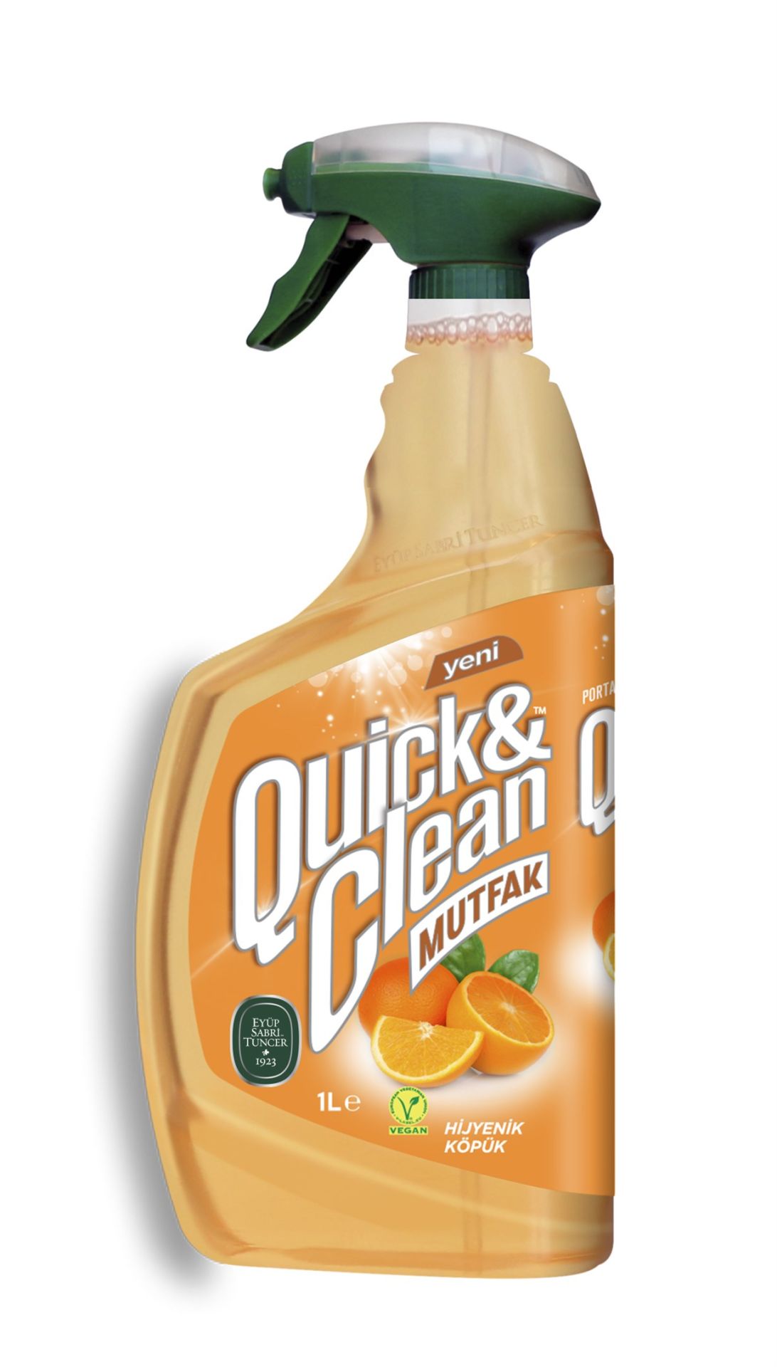 Eyüp Sabri Tuncer Quick Clean Portakal Yağı Sirkeli Çok Amaçlı Yüzey Temizleyici Sprey 1000ml