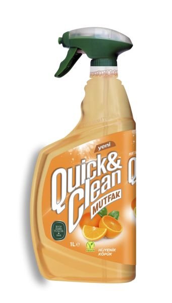 Eyüp Sabri Tuncer Quick Clean Portakal Yağı Sirkeli Çok Amaçlı Yüzey Temizleyici Sprey 1000ml