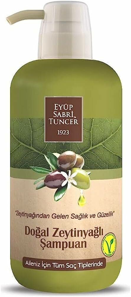 Eyüp Sabri Tuncer Doğal Zeytinyağlı Şampuan 600ml