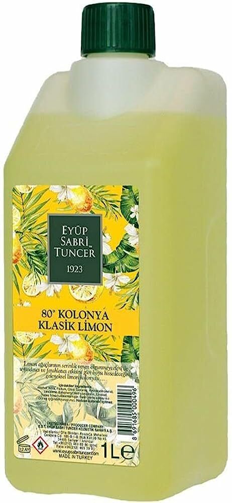 Eyüp Sabri Tuncer Klasik Limon Kolonya 1000ml pet