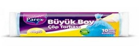 Parex Güçlü Çöp Torbası Büyük Boy 10lu