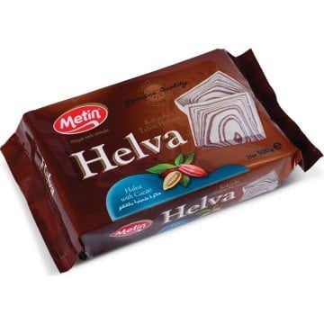 Metin Kakaolu Tahin Helvası 500gr