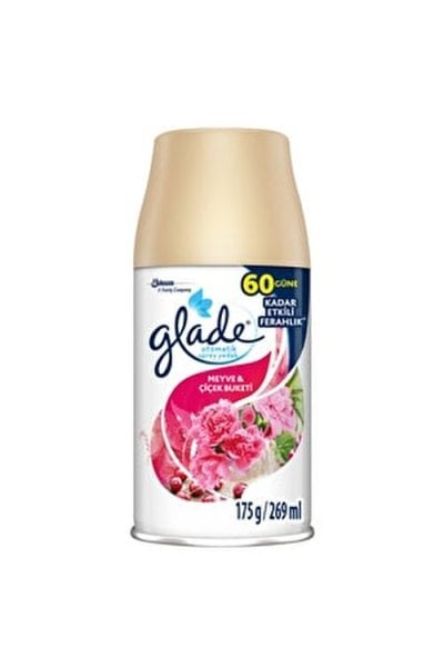 Glade Otomatik Sprey Yedek Meyve Çiçek Buketi 269ml