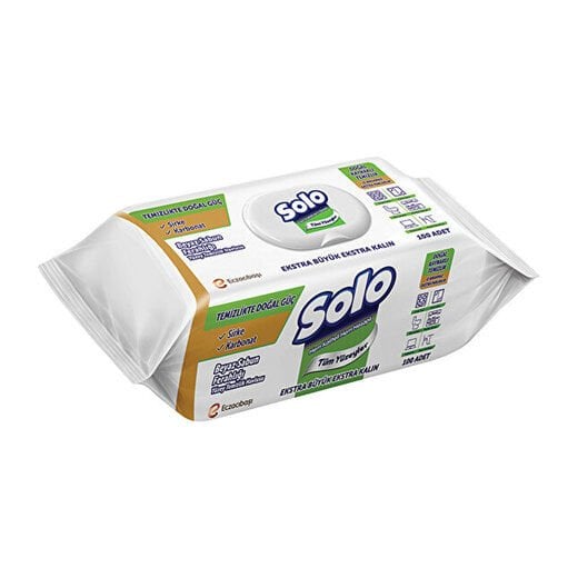 Solo Yüzey Temizlik Havlusu Beyaz Sabun Ferahlığı 100'lü